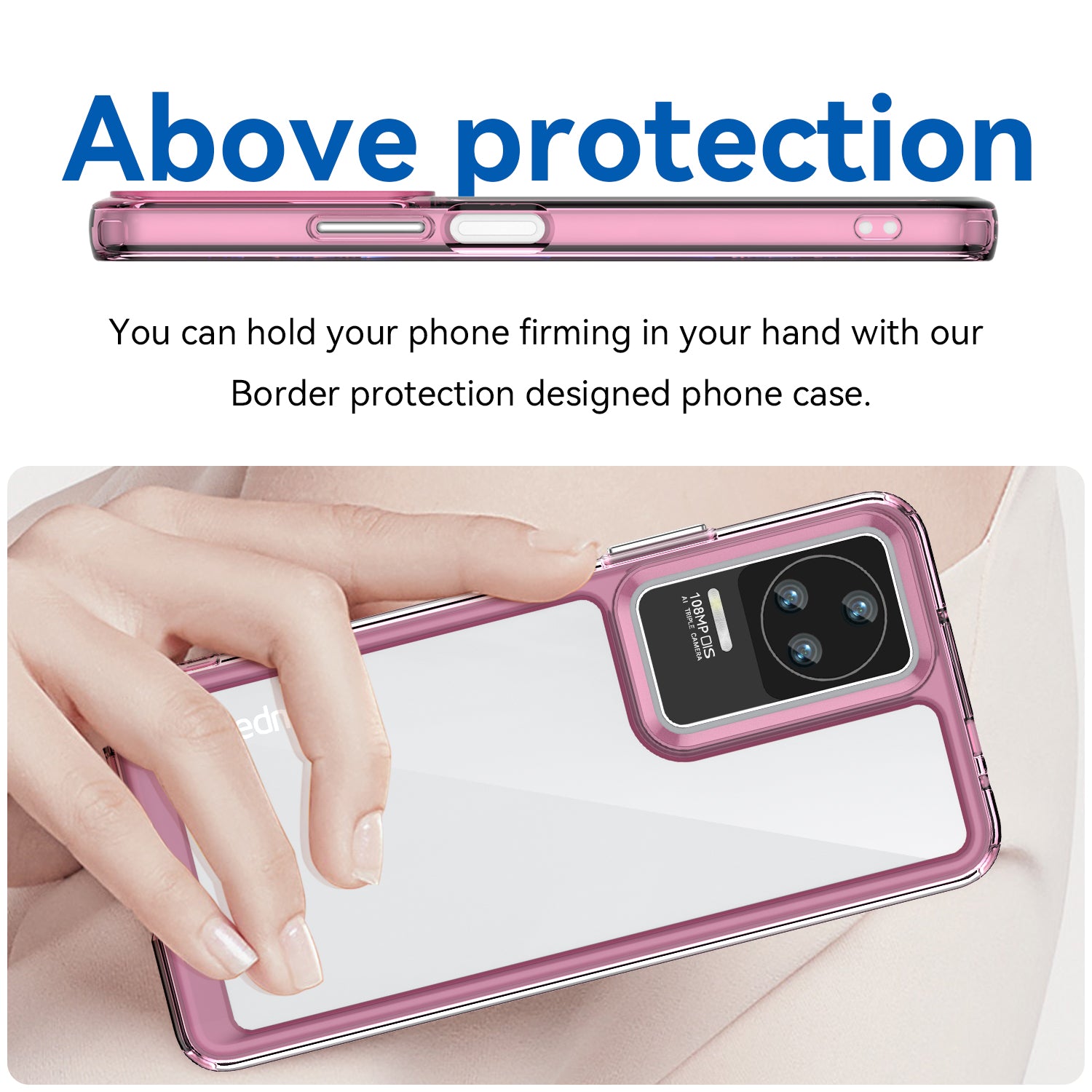 Cell Phone Case for Xiaomi Redmi K50 K50 Pro K60E 5G TPU Frame Acrylic Back Anti-drop Cover Cell Phone Case for Xiaomi Redmi K50 K50 Pro K60E 5G TPU Frame Acrylic Back Anti-drop Cover